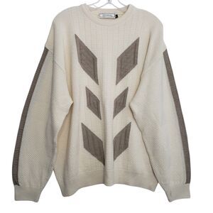 Corsario Italy Men's XL Merino Wool Blend Crew Neck Sweater